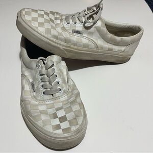 Vans Unisex Checkered Shoes Sz 7.5 M 9 W